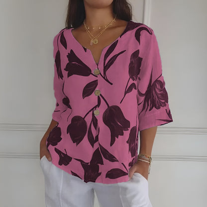 Giada - Blusa elegante con bottoni